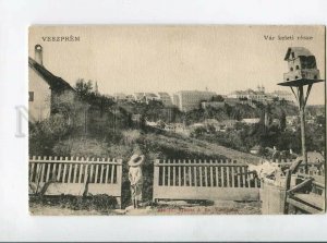 3138719 Hungary VESZPREM Var keleti resze DOVECOTE Vintage PC