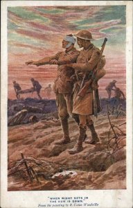 LONDON Nat'l Institute for the Blind MASSAGE BRANCH BLIND SOLDIER WOODVILLE PC