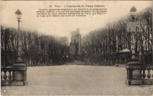 CPA VIRE L'Esplanade du Vieux Chateau (1228243)