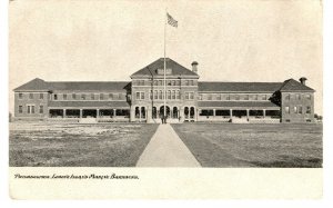 Postcard Philadelphia League Island Marine Barracks PA