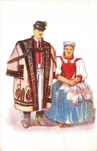 B29200 Csikos To`h Andras Eskuvo par Kalotaszeg Brautpaar  hungary costumes folk