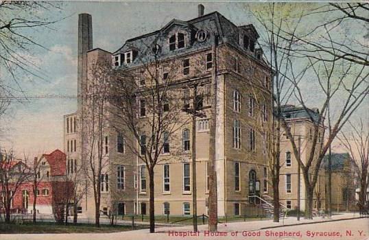 Hospital House Of Good Shepherd Syracuse New York 1916