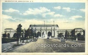 Union Station, Washington DC, District of Columbia, USA Depot Railroad 1921 l...