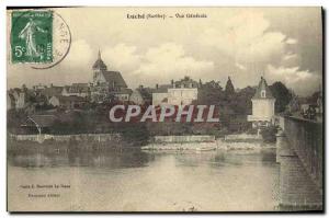 Postcard Old Luche Vue Generale