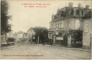 CPA Guerre FRAIZÉ Rue de la gare (151310)