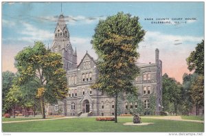 Knox County Court House, Galesburg, Illinois, PU-1939