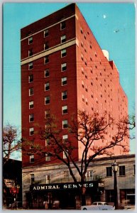 Vtg Mobile Alabama AL Hotel Admiral Semmes 1960s View Postcard