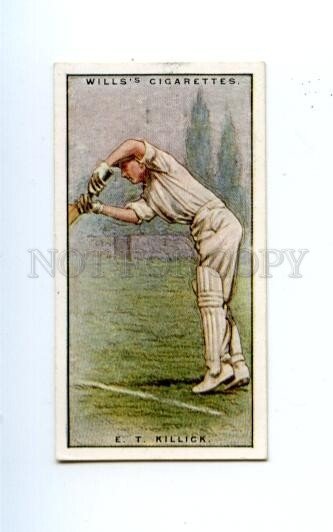 166944 Edgar KILLICK English cricketer old CIGARETTE card