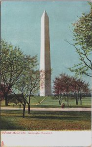 Washington Monument Washington DC Vintage Postcard C176