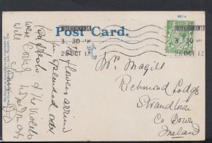 Genealogy Postcard - Magill - Richmond Lodge, Strandtown, Co Down  RF1211