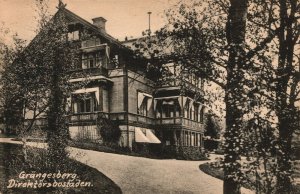 Sweden  Grängesberg Direktörsbostaden Grangesberg Vintage Postcard 08.93