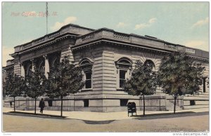 Post Office, ELGIN, Illinois, 1900-1910s