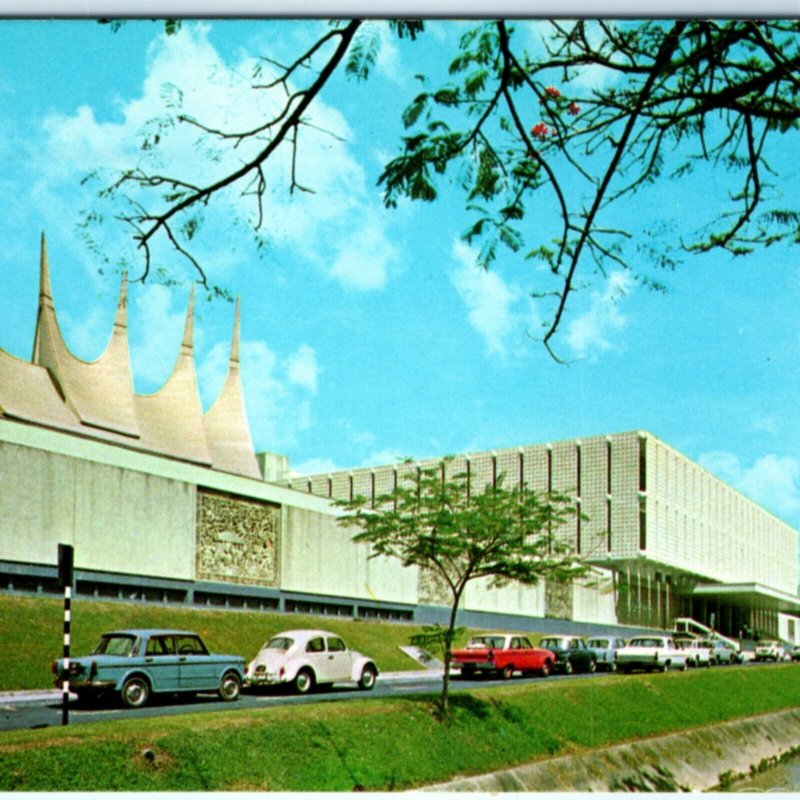c1950s Singapore - Wisma Indonesia (Indonesian Embassy) Chrome Vtg Postcard A133