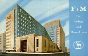 Farmers & Mechanics  - Minneapolis, Minnesota MN Postcard