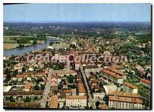 Postcard Modern Champagne sur Seine (S & M) General Aerial View