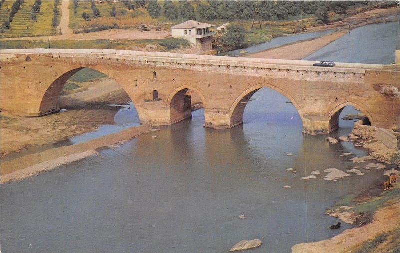 B29282o Kazakh District red Bridge on the Khram Chai River   azerbaijan