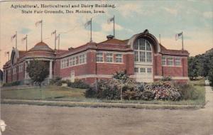 Iowa Des Moines Agricultural Horticultural & Dairy Building Iowa State Fa...