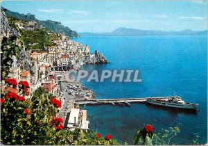 Modern Postcard Amalfi General view