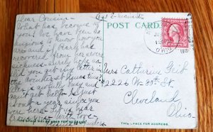 3 Military Post Cards from WW I era