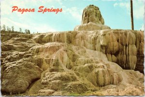 Postcard CO Pagosa Springs - Mineral Deposits