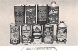 Beer Can Collectors of America Advertising Unused 