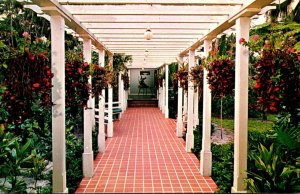 Florida Fort Myers Breezeway Connecting Edison Home and Guest Home