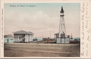 Chile Taltal El Muelle de Pasajeros Passenger Pier Carlos Brandt Postcard H59