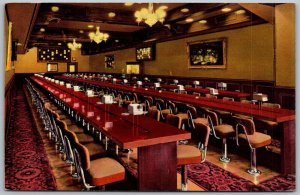 Las Vegas Nevada 1952 Postcard Bingo Room Golden Nugget Casino