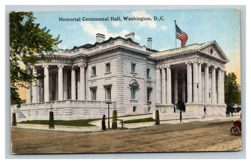 Vintage 1910's Postcard Panoramic View Memorial Continental Hall Washington DC