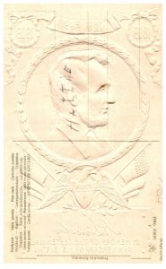 Abraham Lincoln Centennial Anniversary 1809-1909 Feb 12th, Embossed