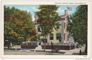 Abraham Lincoln's Home, Springfield, Illinois, 1930-40s