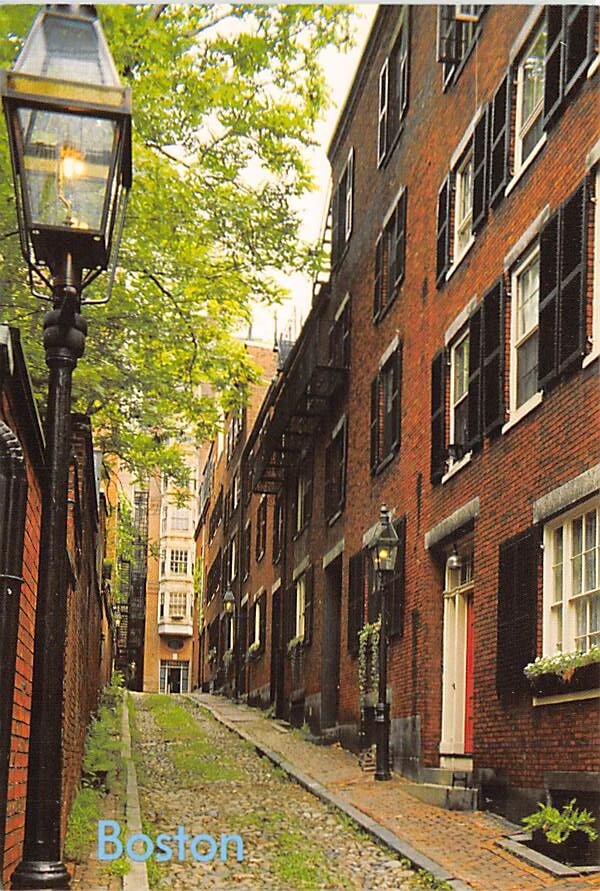 Acorn Street, Beacon Hill & Boston Common, Boston