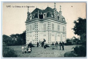 Tuffé-Val-de-la-Chéronne France Postcard The Castle From La Cheproniere 1918