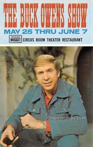 The Buck Owens Show Movie Star Actor Actress Film Star Unused 