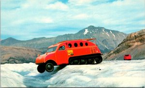 Canada Snomobile On The Columbia Icefields