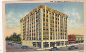 Illinois Moline New Fifth Avenue Building Curteich
