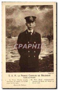 Old Postcard HRH Prince Charles of Belgium Count of Flanders