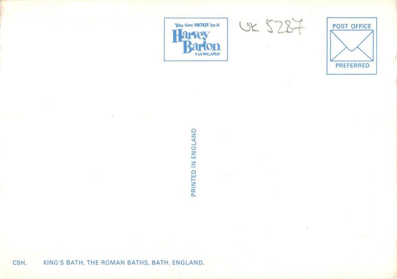 uk5287 kings bath roman bath uk