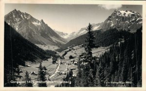 Austria Gargellen Montafon Vorarlberg Vintage RPPC 03.53