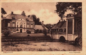 Netherlands Diepenheim Huize Diepenheim Vintage Postcard C258