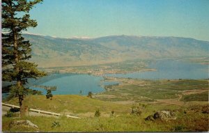 Osoyoos from Richter Pass Hwy BC British Columbia Unused Vintage Postcard H40