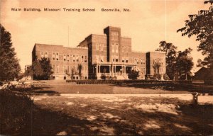 Missouri Boonville Main Building Missouri Training School Albertype