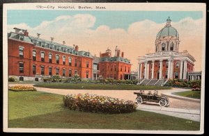 Vintage Postcard 1915-1930 City Hospital, Boston, Massachusetts (MA)