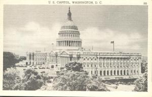 Washington, DC - The U S Capitol Building - Linen