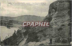 Postcard 5365 Old Lake of issarles (Ardeche) coltiques the caves