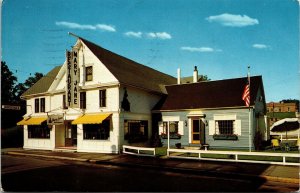 Mary Jane Restaurant Bar Harbor Maine ME VTG Postcard PM Blue Hill Clean WOB 