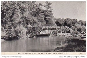 Illinois Oregon Rustic Bridge Illinois White Pines Forest State Park