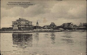 Monument Beach MA Norcross House c1910 Vintage Postcard