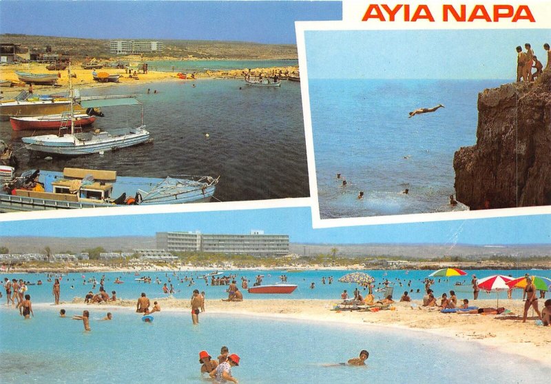 Lot 8 cyprus ayia napa fishing harbour boat  beach