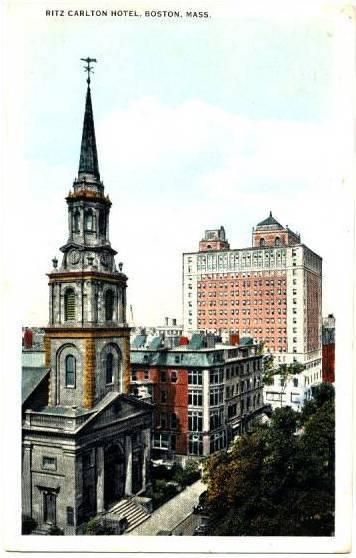 BOSTON MA - Ritz Carlton Hotel